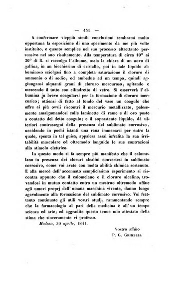 Il giornale letterario scientifico modenese raccolta periodica di produzioni scelte originali italiane e straniere inedite in Italia