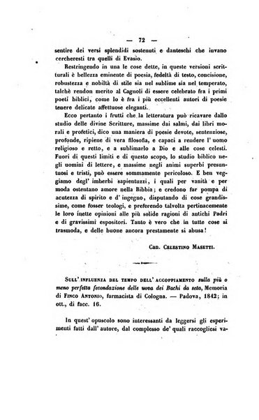 Il giornale letterario scientifico modenese raccolta periodica di produzioni scelte originali italiane e straniere inedite in Italia