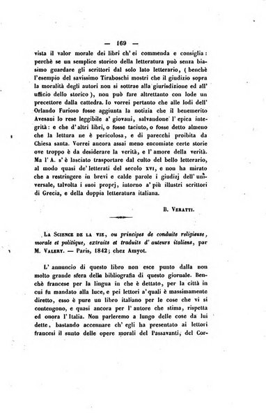 Il giornale letterario scientifico modenese raccolta periodica di produzioni scelte originali italiane e straniere inedite in Italia