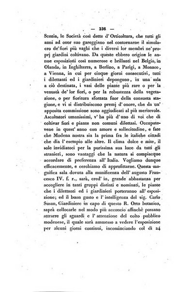 Il giornale letterario scientifico modenese raccolta periodica di produzioni scelte originali italiane e straniere inedite in Italia