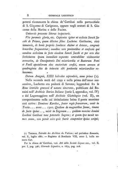 Giornale ligustico di archeologia, storia e letteratura