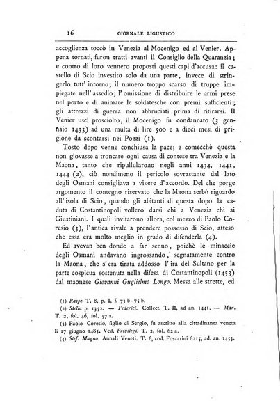 Giornale ligustico di archeologia, storia e letteratura