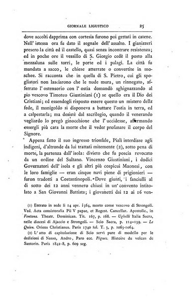 Giornale ligustico di archeologia, storia e letteratura