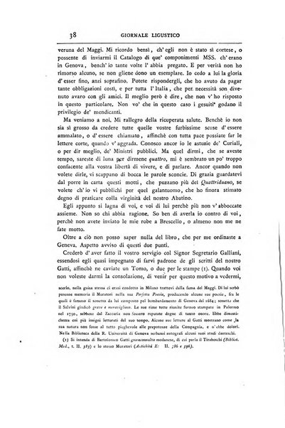 Giornale ligustico di archeologia, storia e letteratura