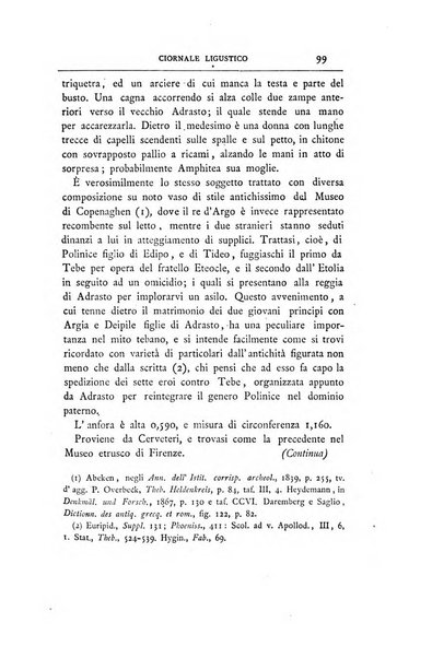 Giornale ligustico di archeologia, storia e letteratura