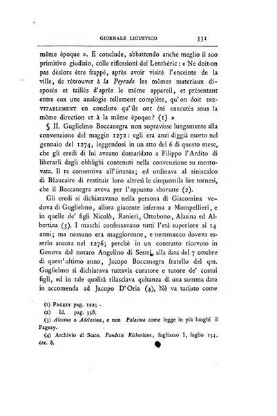 Giornale ligustico di archeologia, storia e letteratura