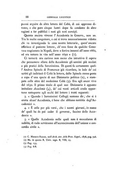 Giornale ligustico di archeologia, storia e letteratura