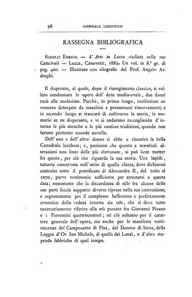 Giornale ligustico di archeologia, storia e letteratura