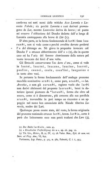 Giornale ligustico di archeologia, storia e letteratura