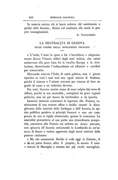 Giornale ligustico di archeologia, storia e letteratura