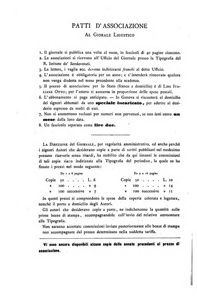 Giornale ligustico di archeologia, storia e letteratura