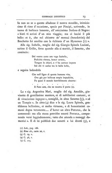 Giornale ligustico di archeologia, storia e letteratura