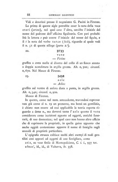 Giornale ligustico di archeologia, storia e letteratura