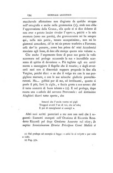 Giornale ligustico di archeologia, storia e letteratura