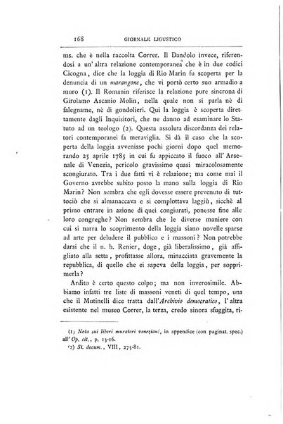 Giornale ligustico di archeologia, storia e letteratura