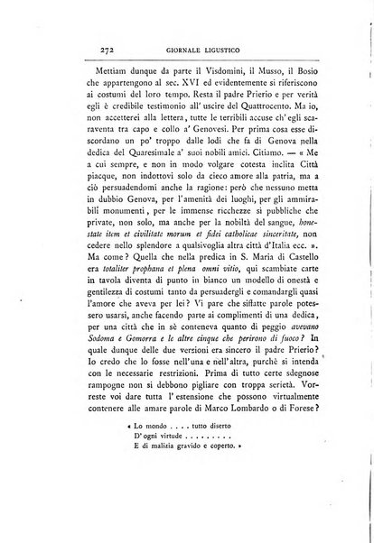 Giornale ligustico di archeologia, storia e letteratura