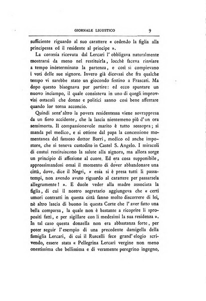 Giornale ligustico di archeologia, storia e letteratura