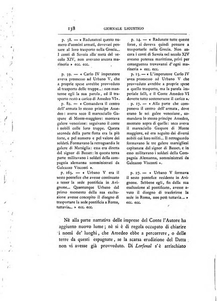 Giornale ligustico di archeologia, storia e letteratura