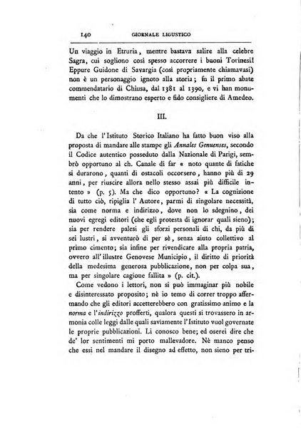 Giornale ligustico di archeologia, storia e letteratura