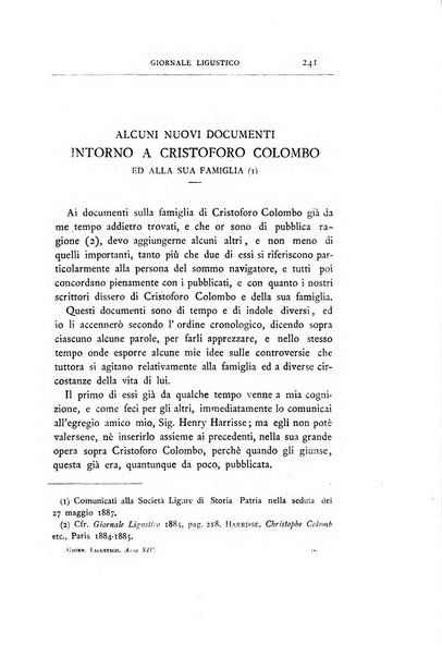 Giornale ligustico di archeologia, storia e letteratura