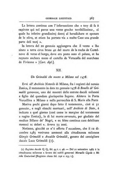 Giornale ligustico di archeologia, storia e letteratura