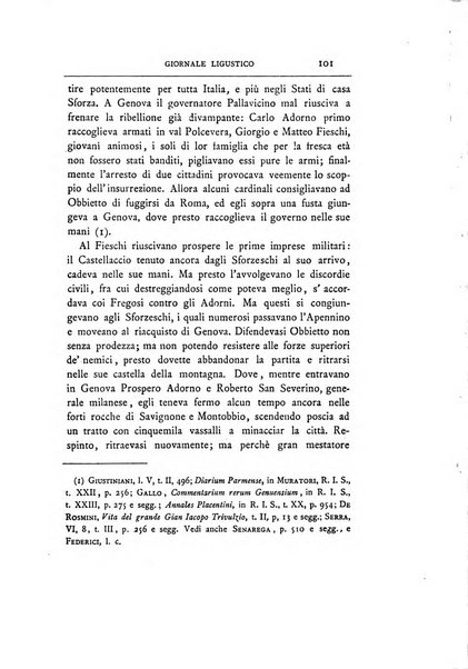 Giornale ligustico di archeologia, storia e letteratura