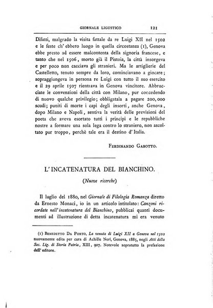 Giornale ligustico di archeologia, storia e letteratura