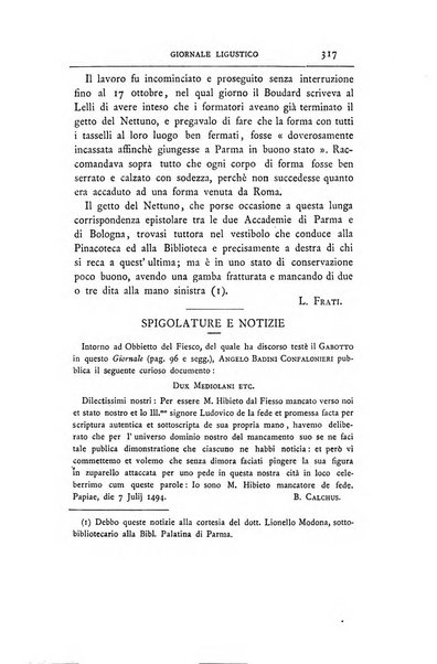 Giornale ligustico di archeologia, storia e letteratura