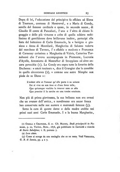 Giornale ligustico di archeologia, storia e letteratura