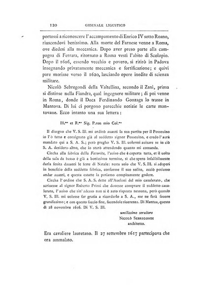 Giornale ligustico di archeologia, storia e letteratura