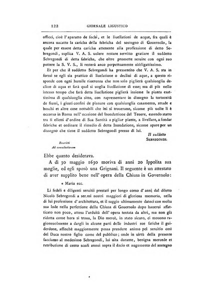 Giornale ligustico di archeologia, storia e letteratura