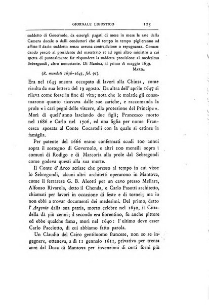 Giornale ligustico di archeologia, storia e letteratura