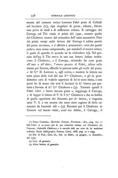 Giornale ligustico di archeologia, storia e letteratura