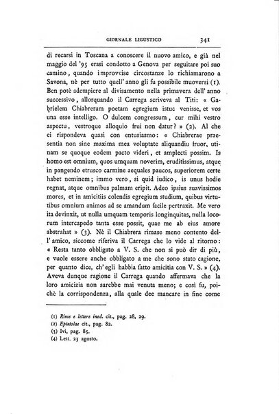 Giornale ligustico di archeologia, storia e letteratura