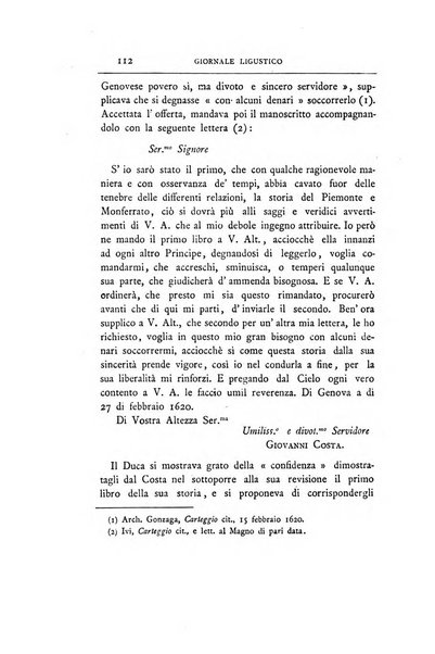 Giornale ligustico di archeologia, storia e letteratura