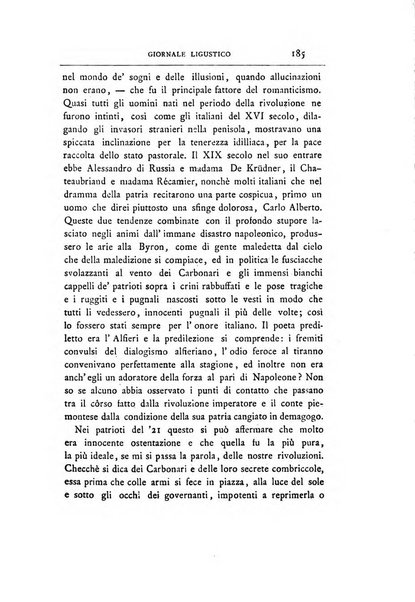 Giornale ligustico di archeologia, storia e letteratura