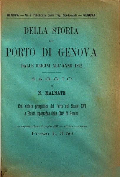 Giornale ligustico di archeologia, storia e letteratura