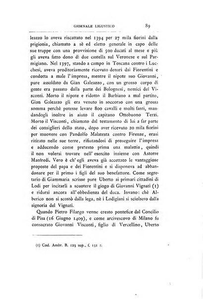 Giornale ligustico di archeologia, storia e letteratura