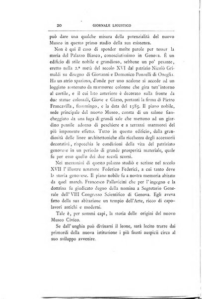 Giornale ligustico di archeologia, storia e letteratura