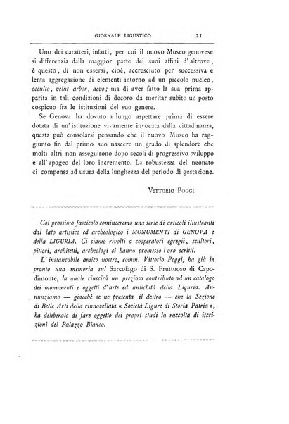 Giornale ligustico di archeologia, storia e letteratura