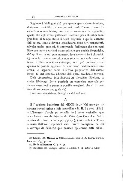 Giornale ligustico di archeologia, storia e letteratura