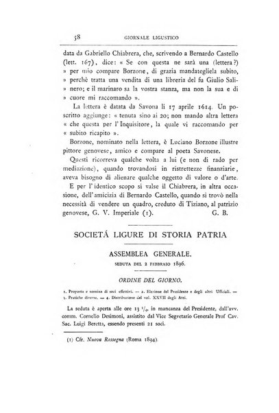 Giornale ligustico di archeologia, storia e letteratura