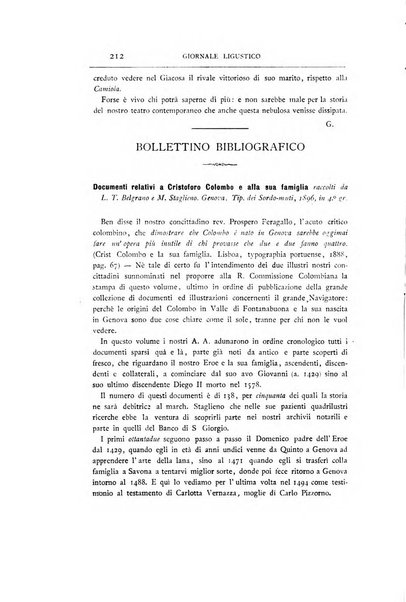 Giornale ligustico di archeologia, storia e letteratura