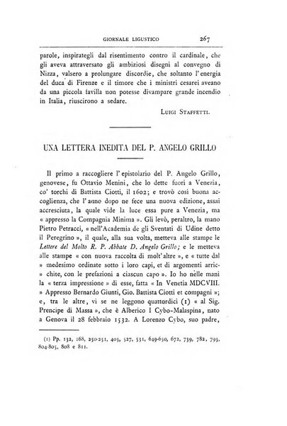 Giornale ligustico di archeologia, storia e letteratura