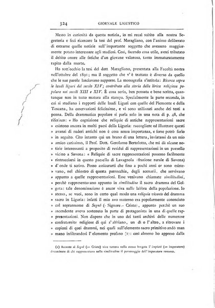 Giornale ligustico di archeologia, storia e letteratura