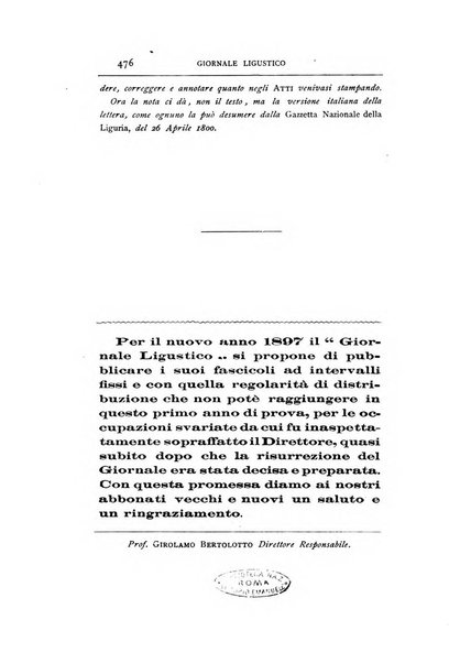 Giornale ligustico di archeologia, storia e letteratura