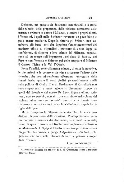 Giornale ligustico di archeologia, storia e letteratura