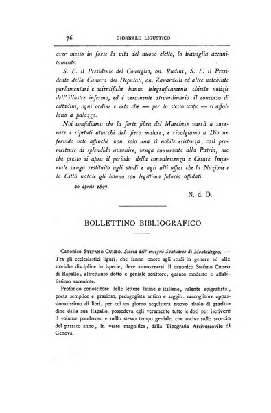 Giornale ligustico di archeologia, storia e letteratura