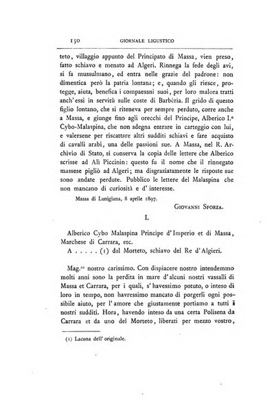 Giornale ligustico di archeologia, storia e letteratura