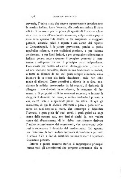 Giornale ligustico di archeologia, storia e letteratura